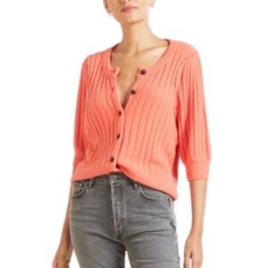 Free People‎ Sloane Cardigan Crop Sweater